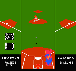 R.B.I. Baseball (USA) In game screenshot